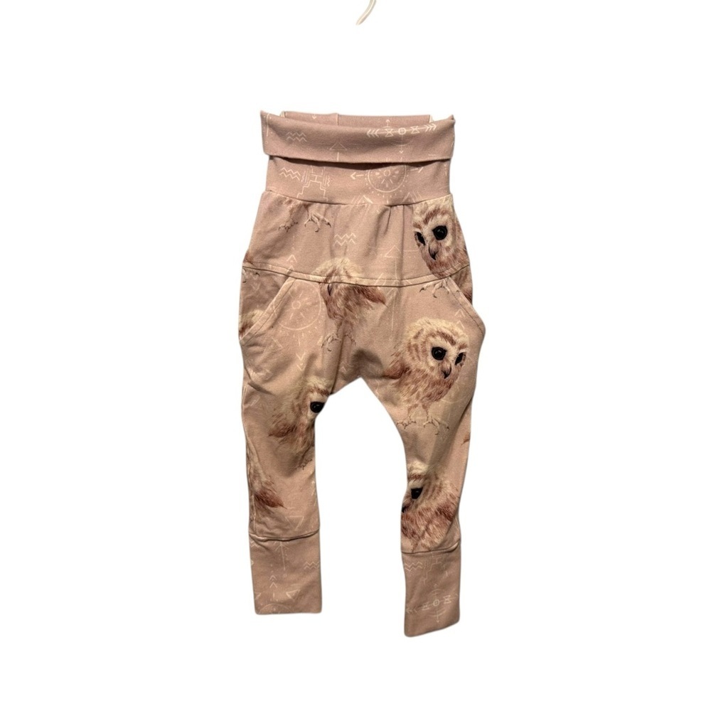 🦉 Little Yogi Kids Grow With Me Bamboo Pants Made in Quebec size 1-3T